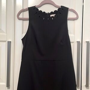 LOFT sheath dress, black, size 4